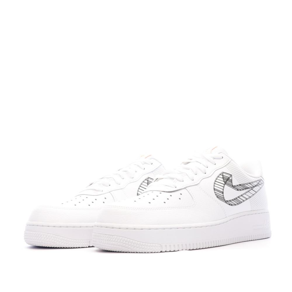 Baskets Blanches Homme Nike Air Force 1 vue 6
