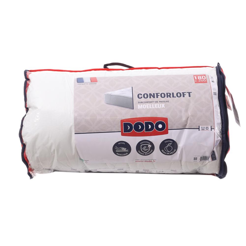 Surmatelas Moelleux Blanche Dodo 180x200 pas cher