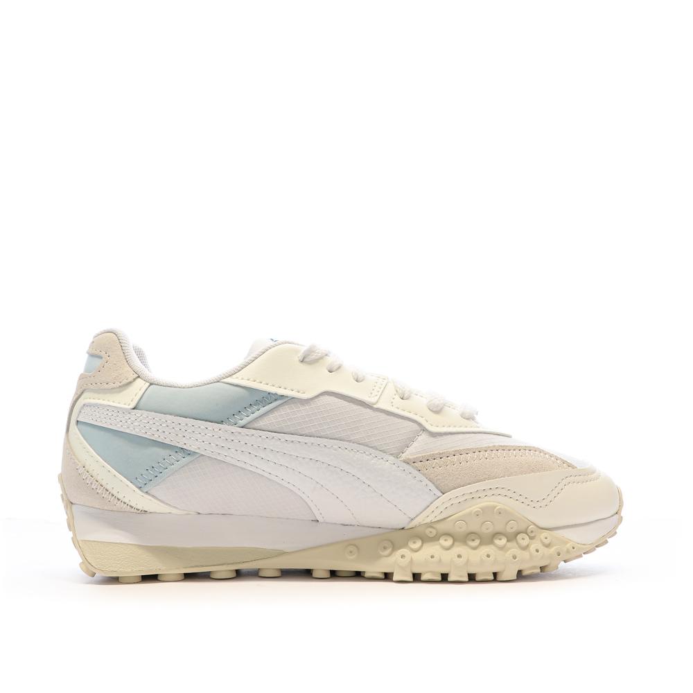 Baskets Beige/Blanc Femme Puma Rider Soft vue 2