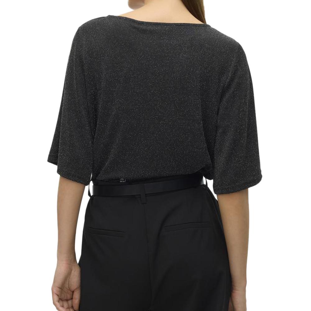 Top Noir/Argenté Femme Vero Moda Kanva vue 2