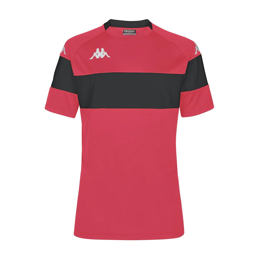 T-Shirt de Sport Rouge Garçon Kappa Dareto 33133WWJR pas cher