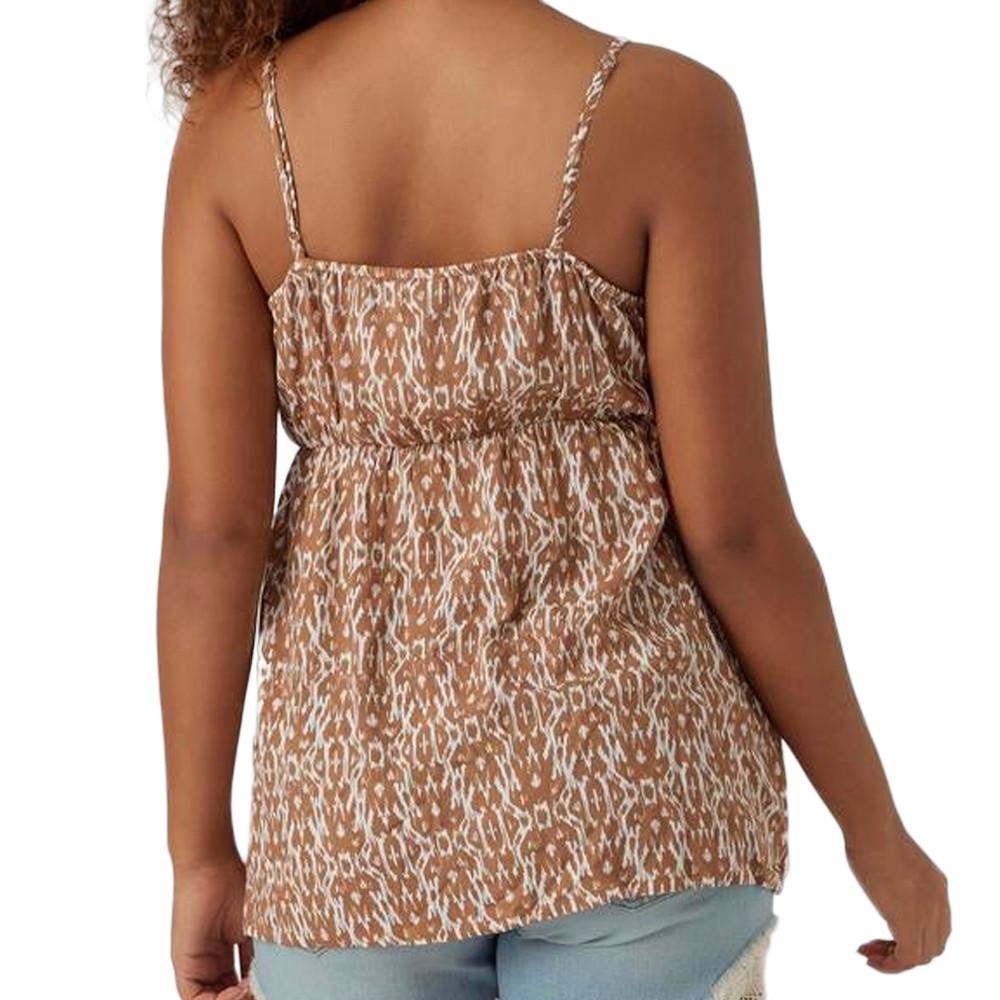 Top Blanc/Marron Femme Mamalicious Rita vue 2