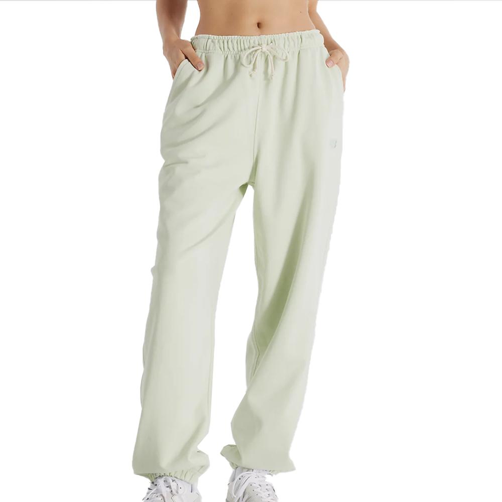 Jogging Vert Femme New Balance French Terry pas cher