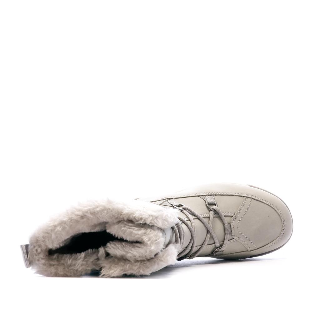 Bottes Après-Ski Chaude Gris Femme Relife Jasky vue 4