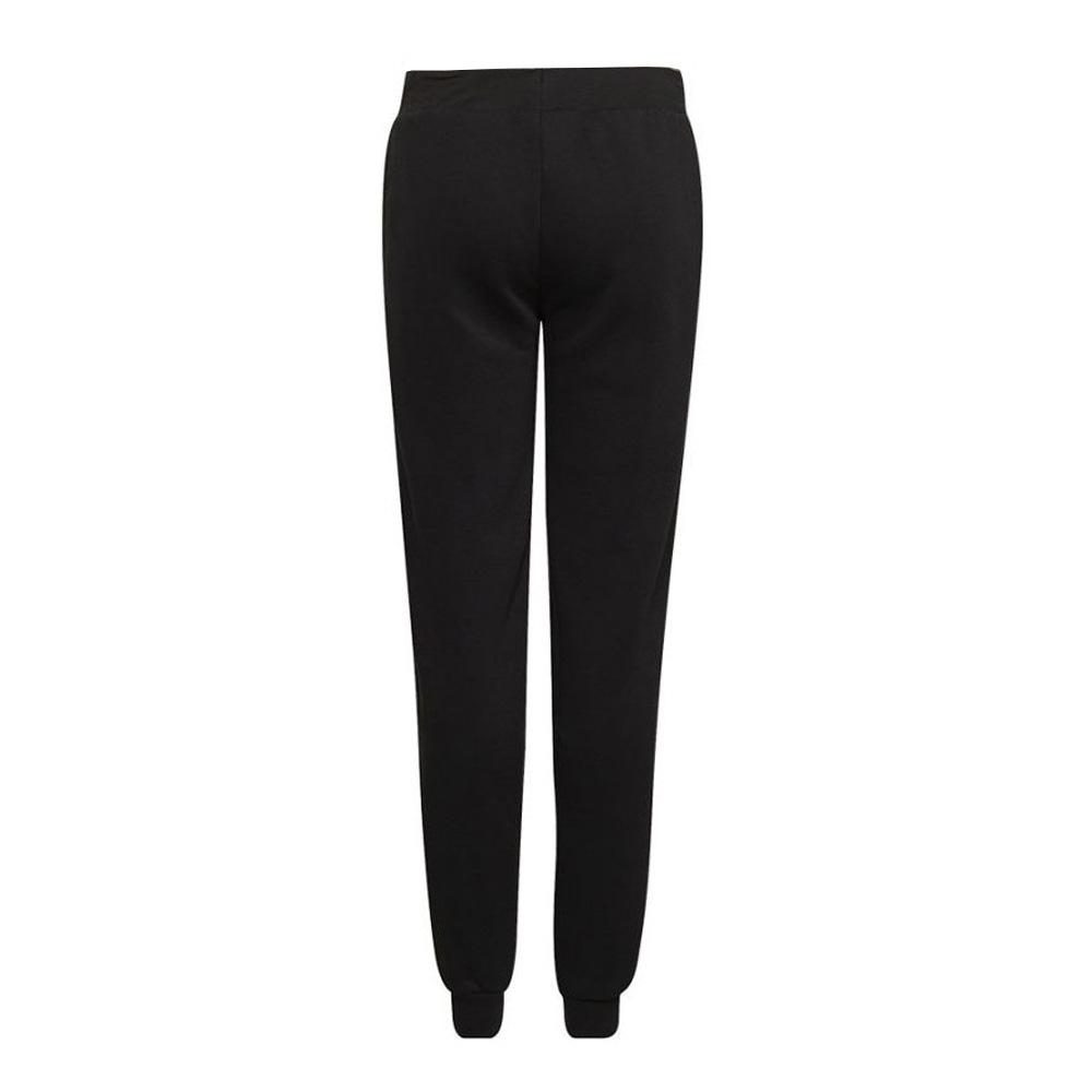 Pantalones de chándal negros de Adidas para niño, de felpa ver 2