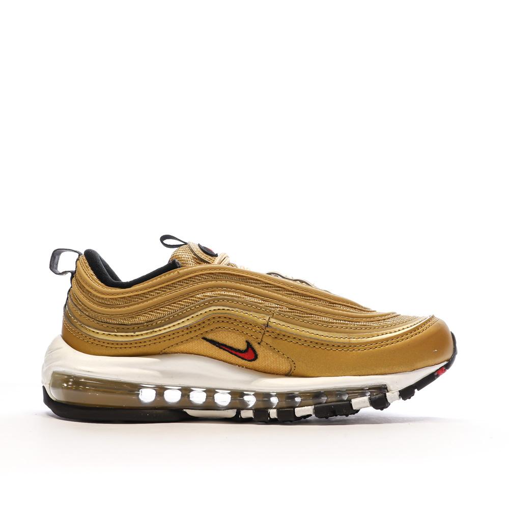 Baskets Doré Femme Nike Air Max 97 vue 2