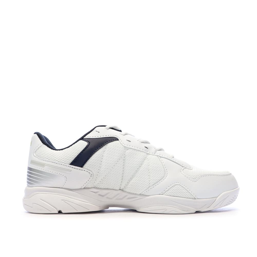 Chaussures de Sport Blanc/Marine Homme Hummel Court Control II vue 2
