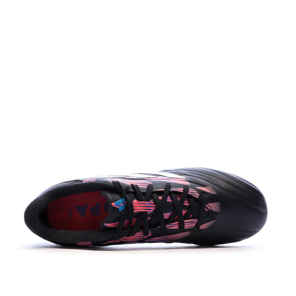 Chaussures de Foot Noir/Rose/Bleu Adidas Copa Pure 2 League FG vue 4