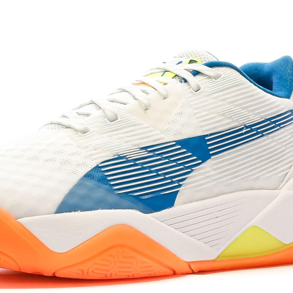 Chaussures de Handball Blanches Homme Puma Eliminate Power Nitro 106460 vue 7