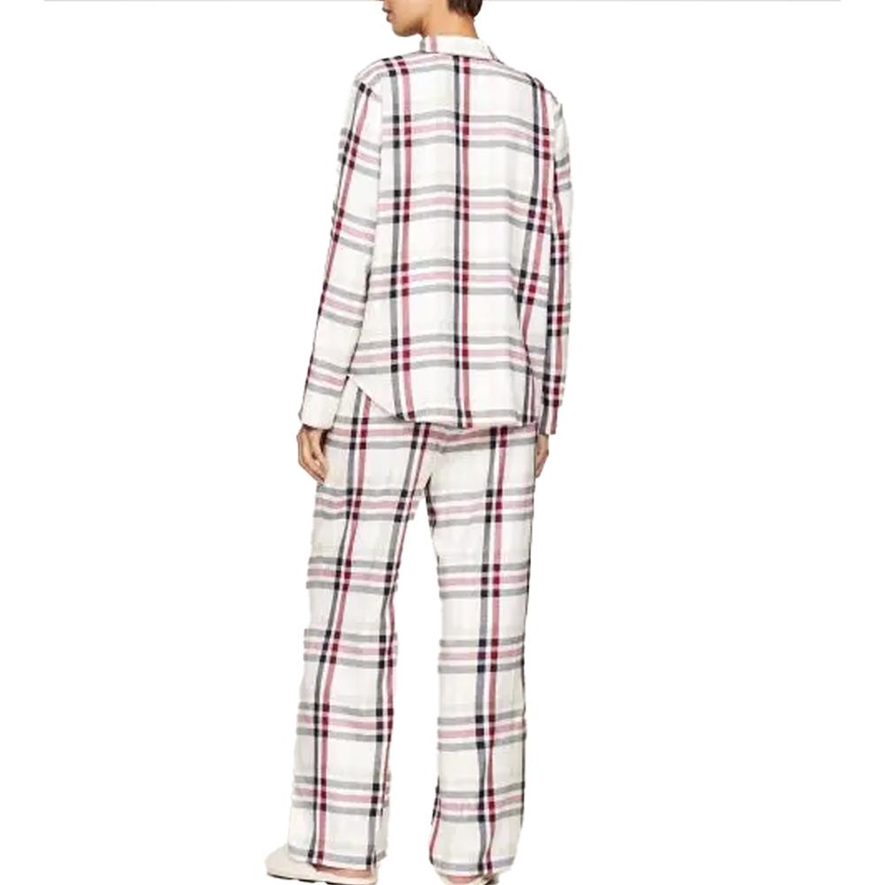 Pyjama Blanc/Marine/Rouge Femme Tommy Hilfiger Heritage vue 2