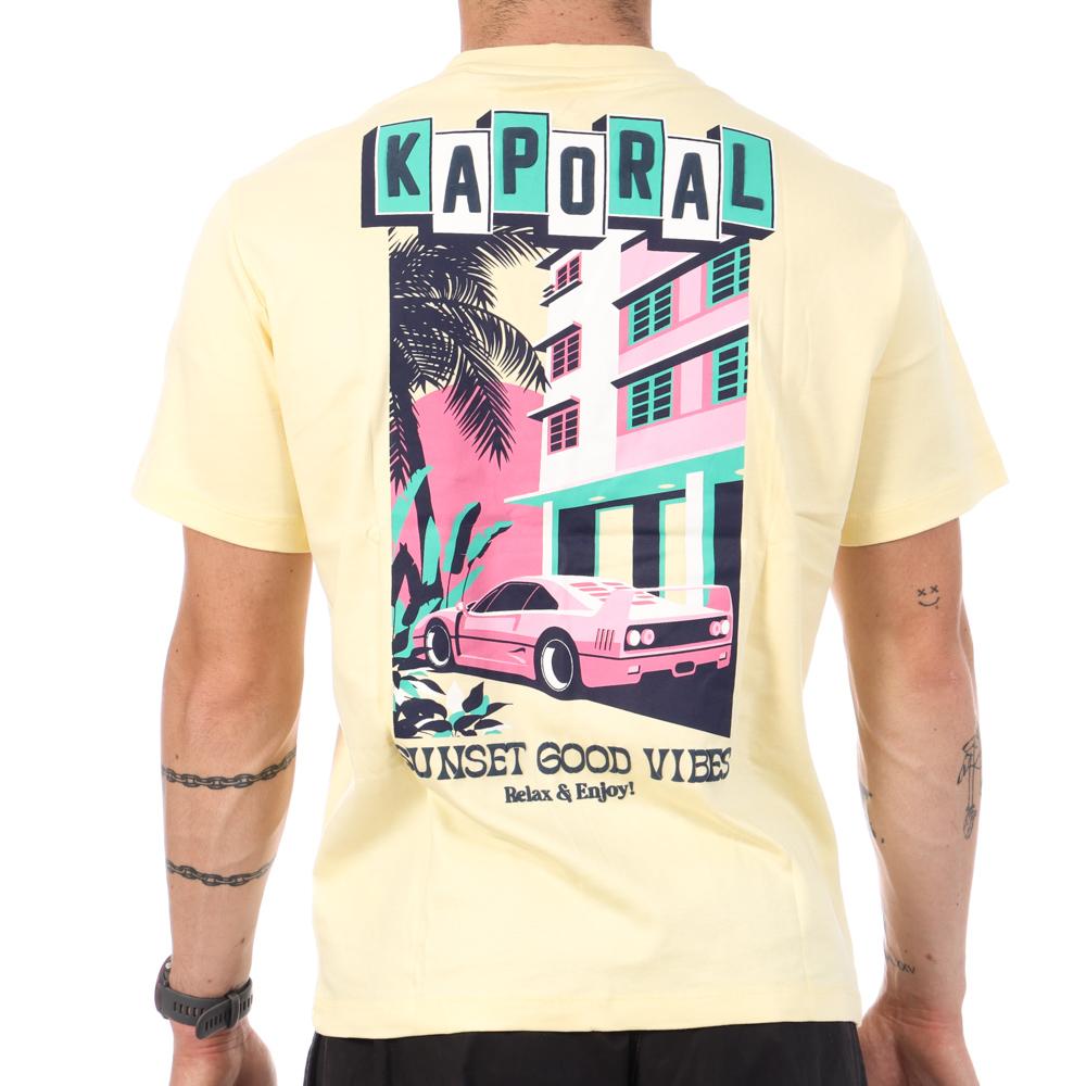T-Shirt Jaune Homme Kaporal TYSONE vue 2
