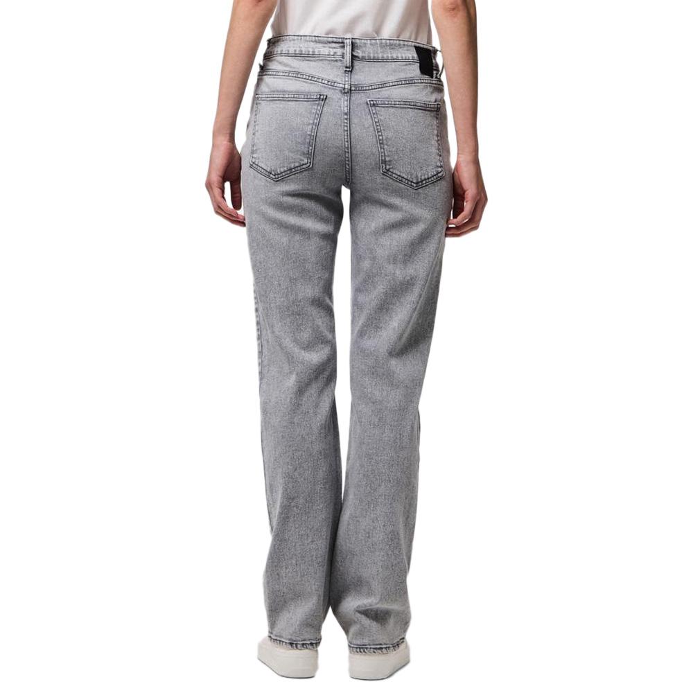 Jean Droit Gris Femme Pieces Kellys vue 2