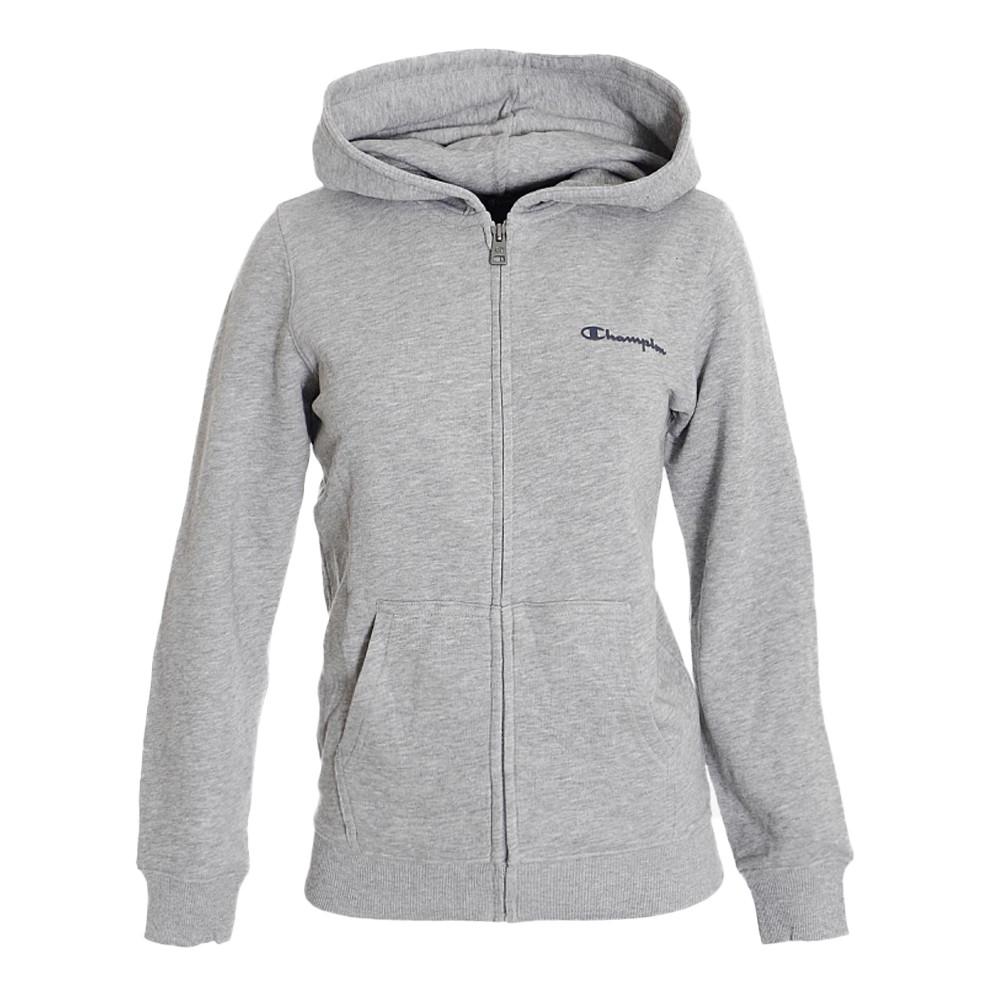 Sweat à Capuche Gris Garçon Champion Carry Over pas cher