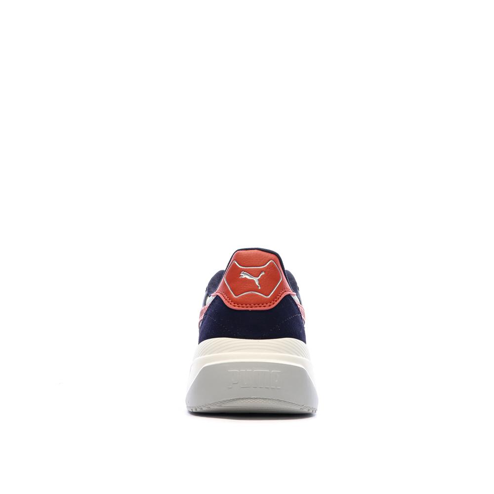 Baskets Noire/Rouges/Grises Homme Puma Trinity vue 3