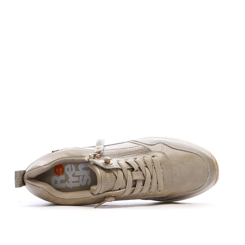 Women’s Beige Refresh Trainers 172938 Photo of the Espace des Marques %store% store - view of %key%