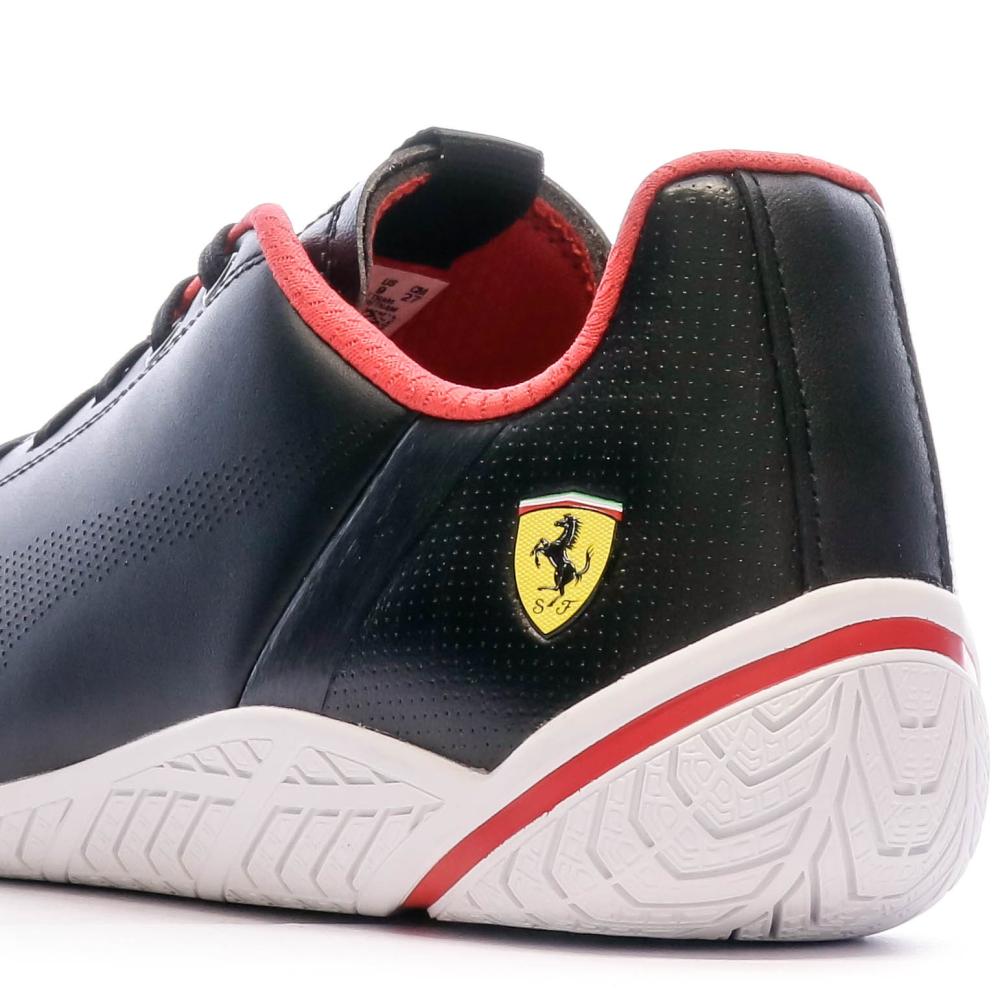 Baskets Noires Homme Puma Ferrari RDG Cat vue 7