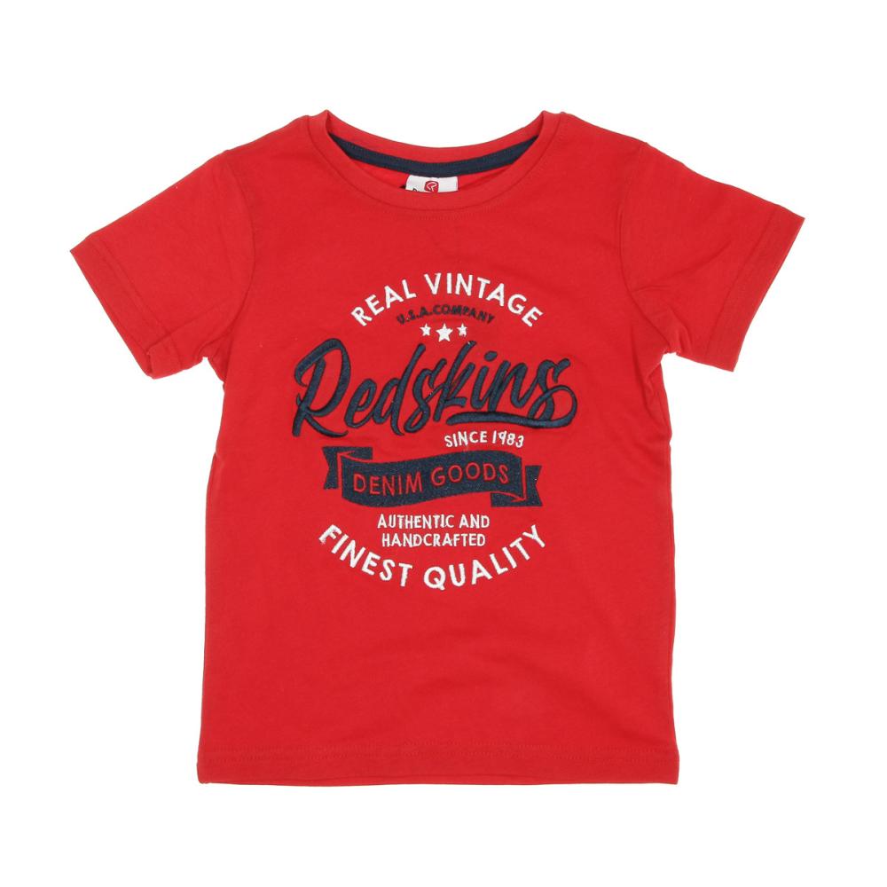 T-shirt Enfant Rouge Garçon Redskins 2244 pas cher