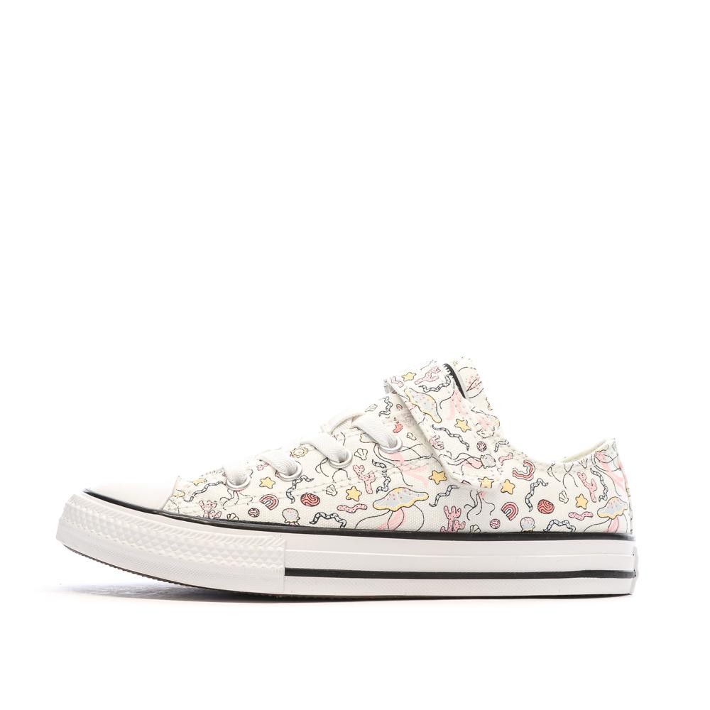 Baskets Blanches Fille Converse Chuck Taylor All Star pas cher