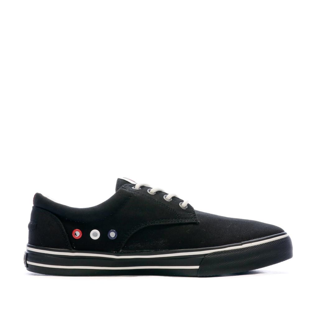 Baskets Noirs Homme Tommy Hilfiger Sneakers vue 2