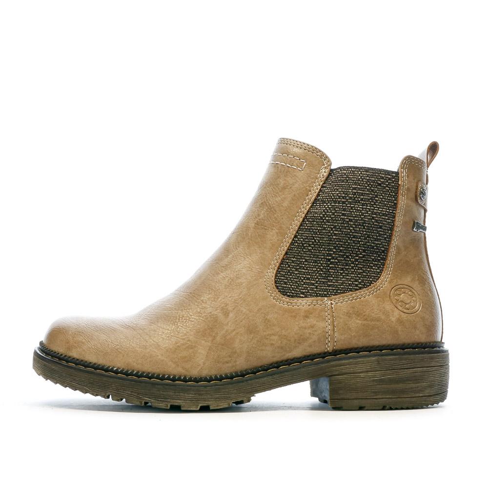 Bottines Beige Femme RELIFE Virlast pas cher