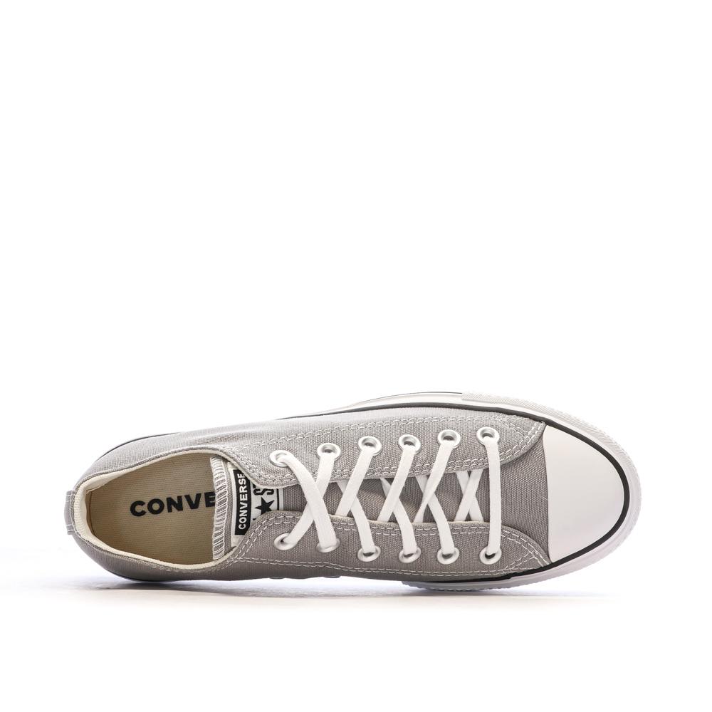 Baskets Grises Femme Converse Chuck Taylor All Star Lift A07573C vue 4