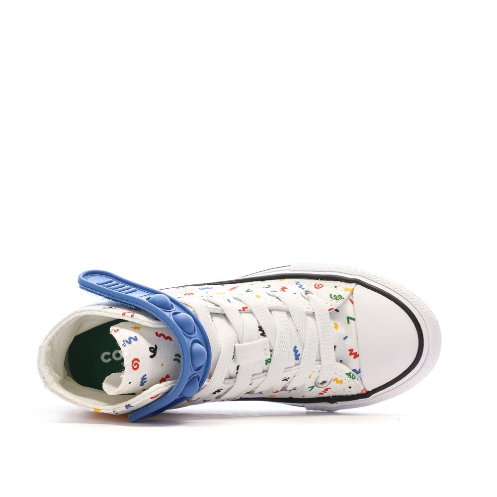 Baskets Blanches Garçon Converse Easy vue 4