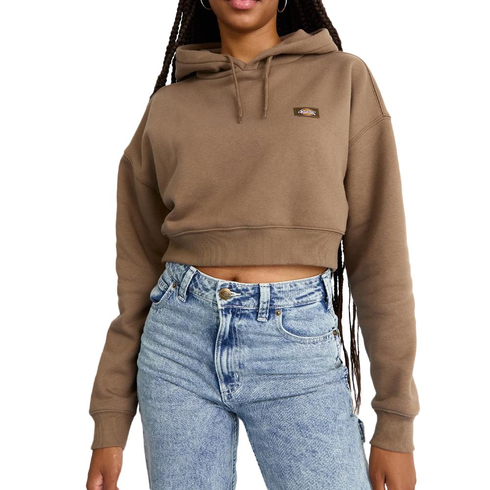 Sweat Marron Femme Dickies Oakport pas cher