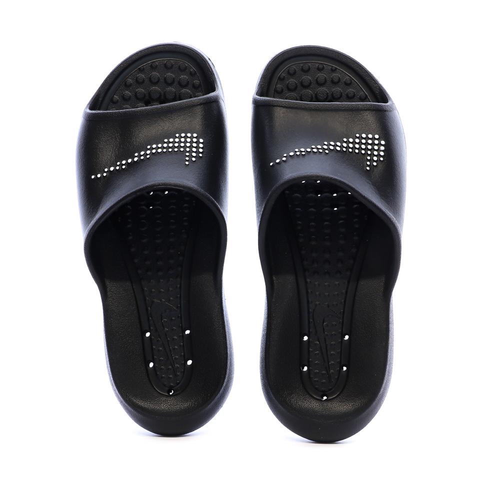 Claquettes Noir Femme Nike Victori vue 3