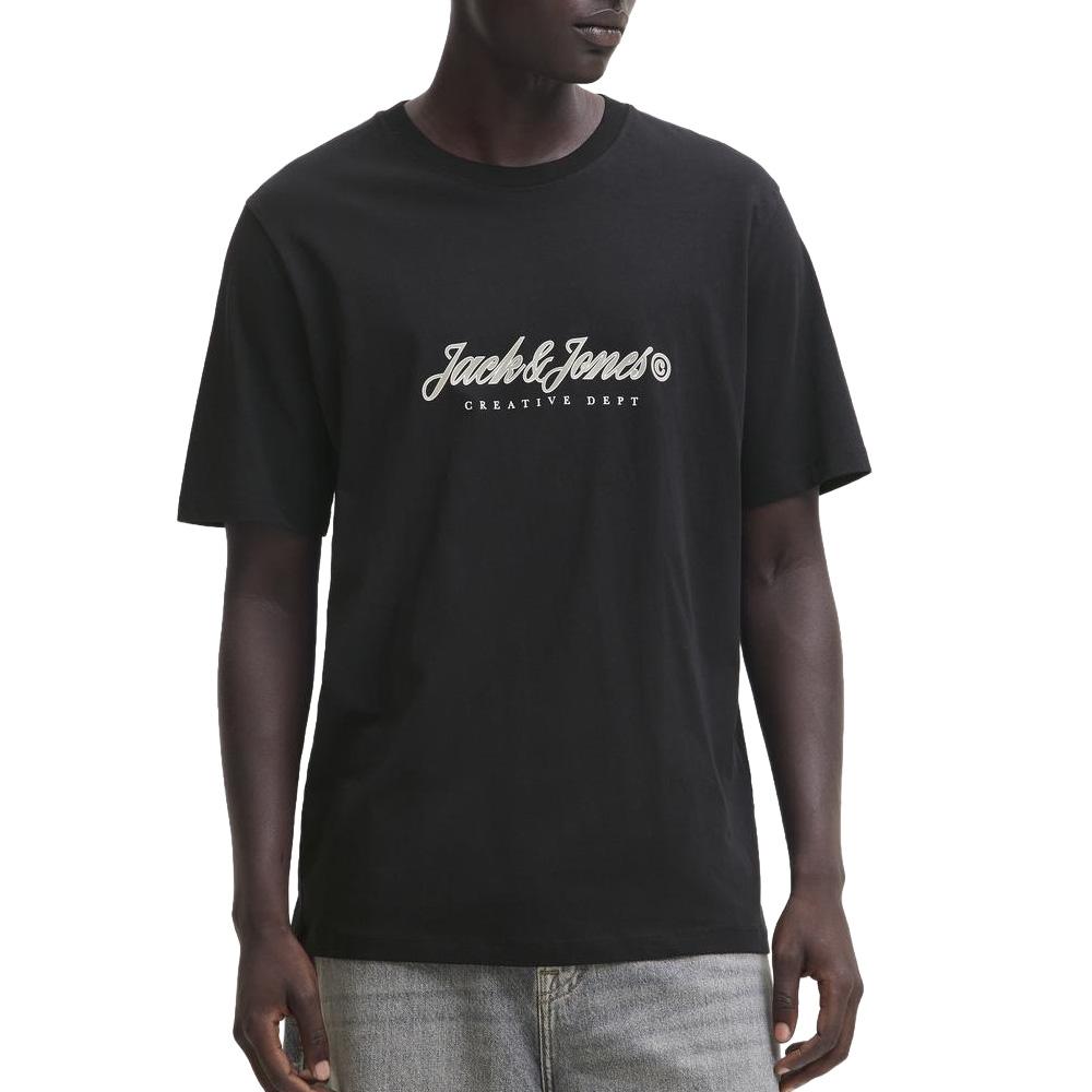 T-Shirt Noir Homme Jack & Jones Montauk pas cher