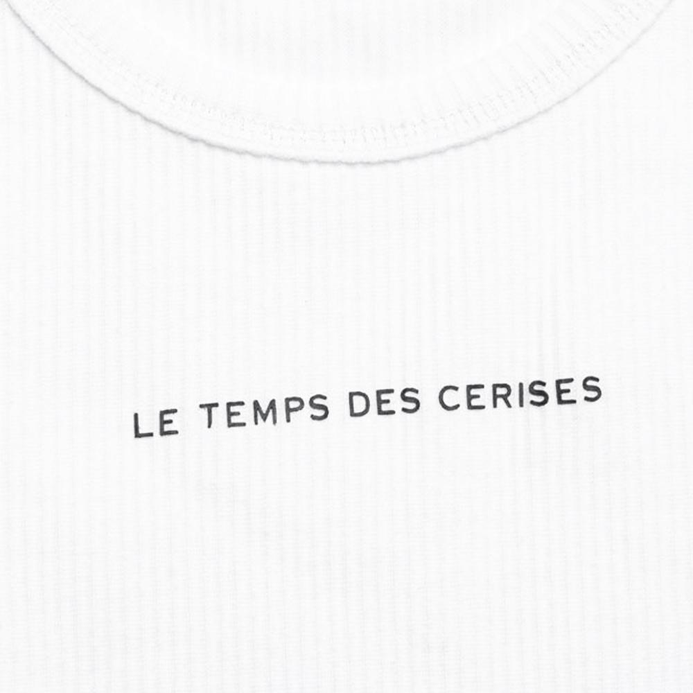 T-Shirt Blanc Fille Le Temps Des Cerises Yukongi vue 3