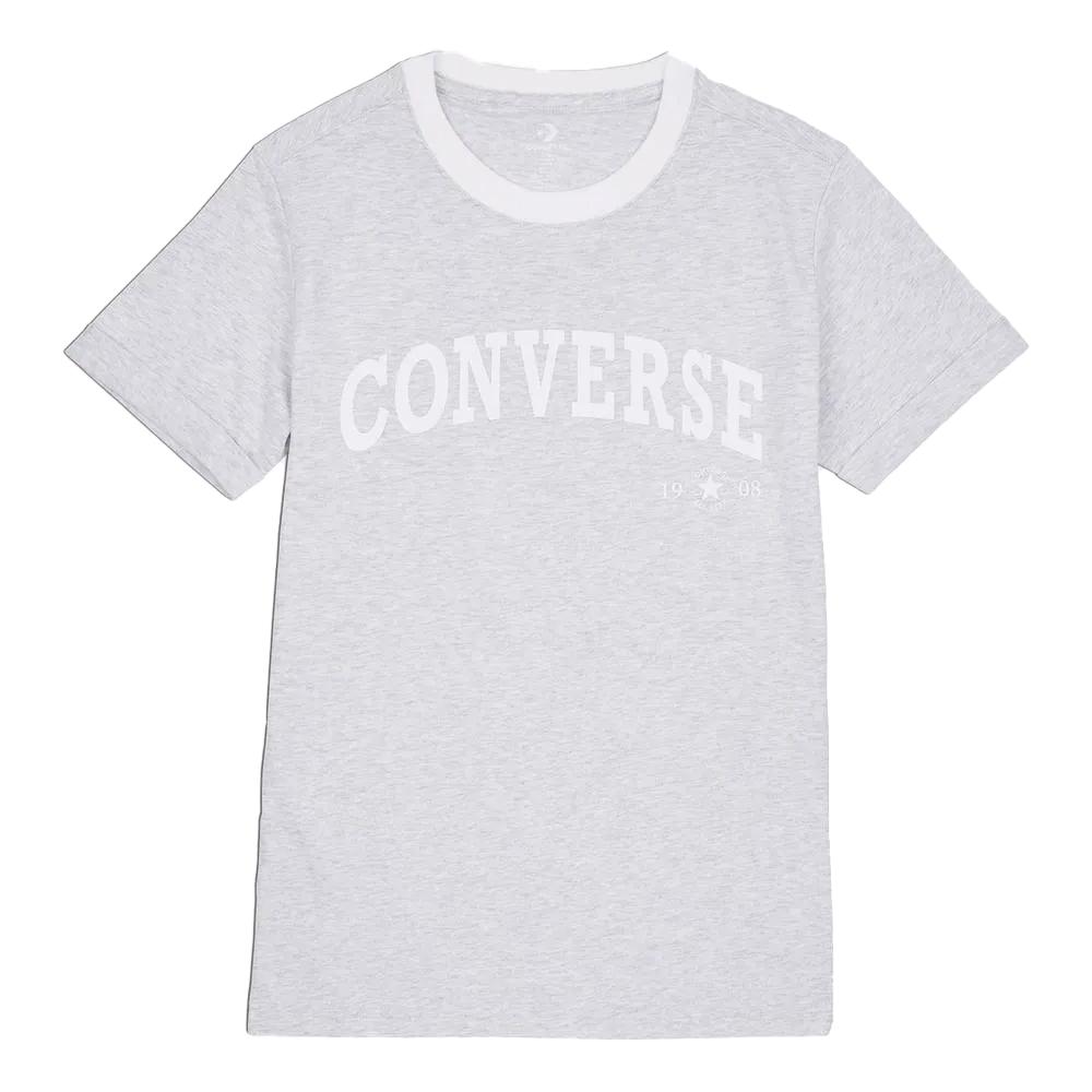 T-shirt Gris Femme Converse Retro Ringer pas cher
