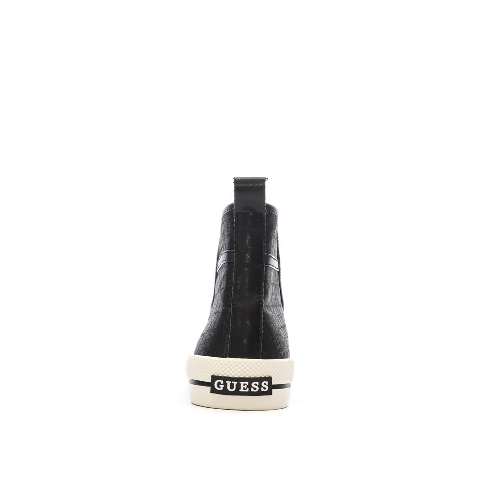 Baskets Noires Femme Guess Colyn vue 3