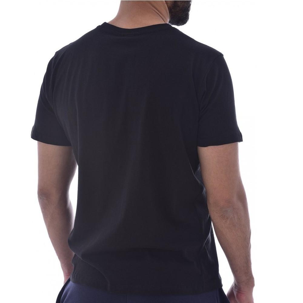 T-shirt Noir Homme Sergio Tacchini Iconic ST-103.10007-NR vue 2