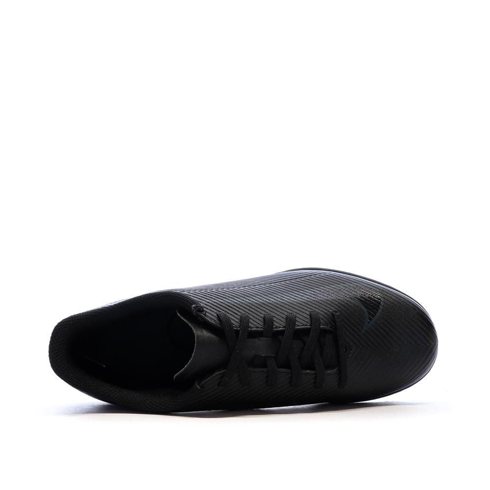 Chaussures de Foot Noires Junior Nike Jr Vapor 16 Club IC vue 4