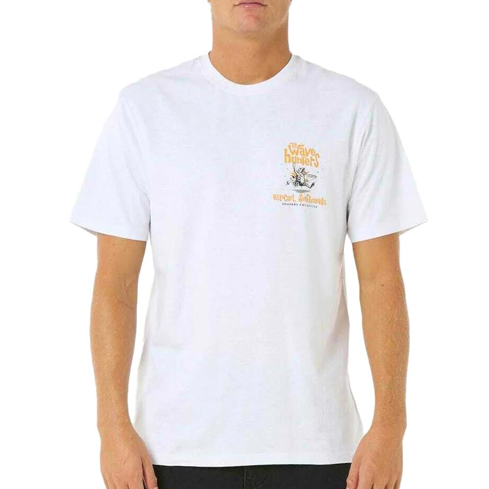 Rip Curl Shaper Address Weißes T-Shirt für Männer günstig