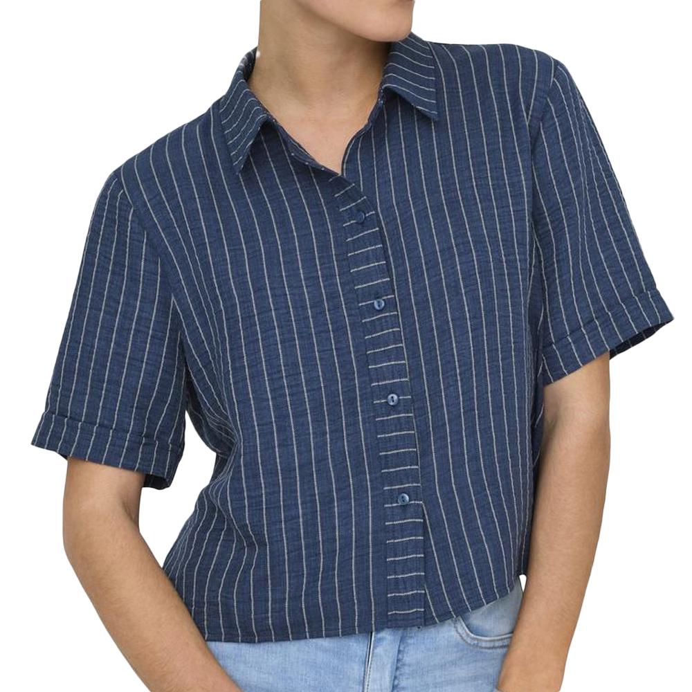 Chemise Bleu Femme JDY Power vue 2