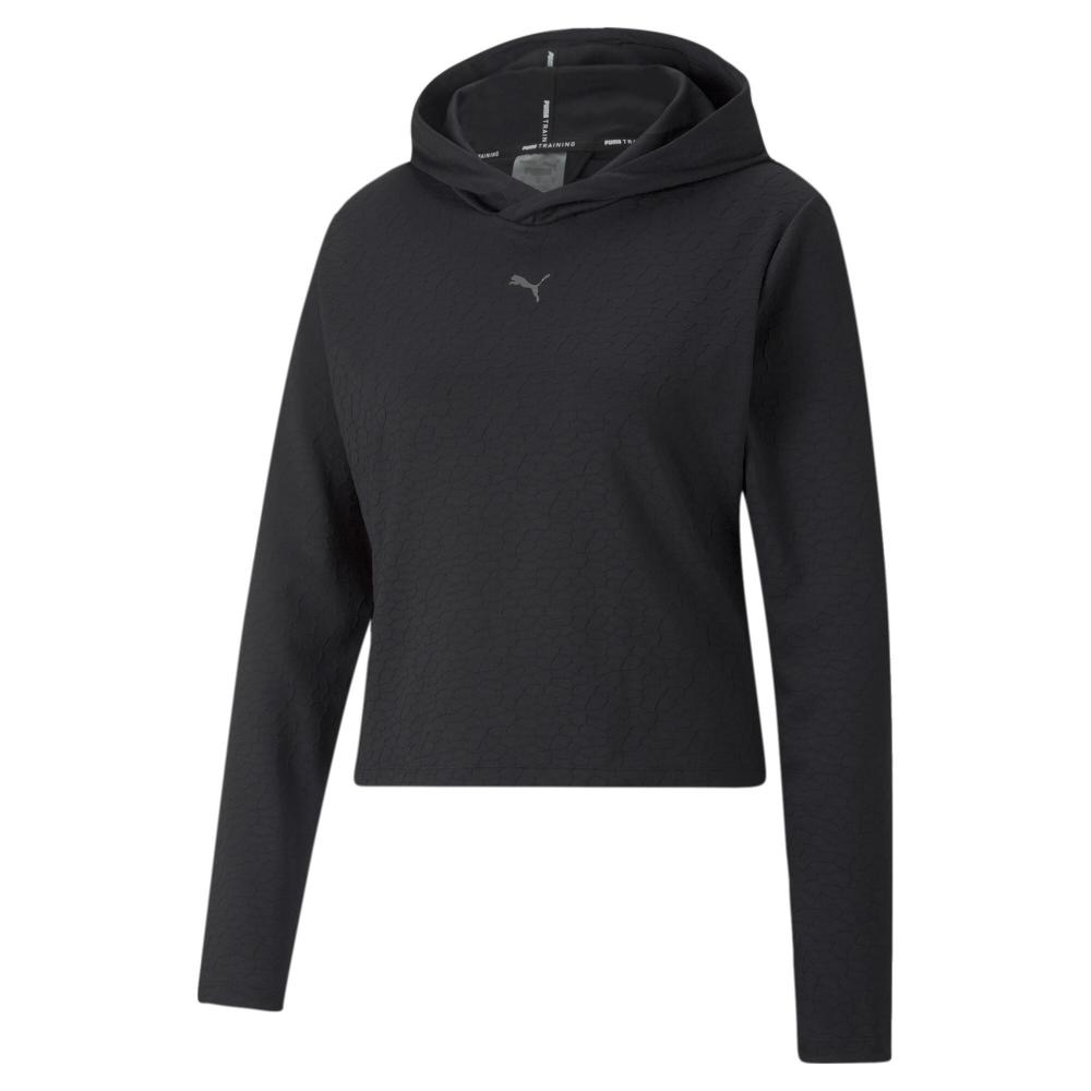 Sweat à capuche Noir Femme Puma Reg Length pas cher