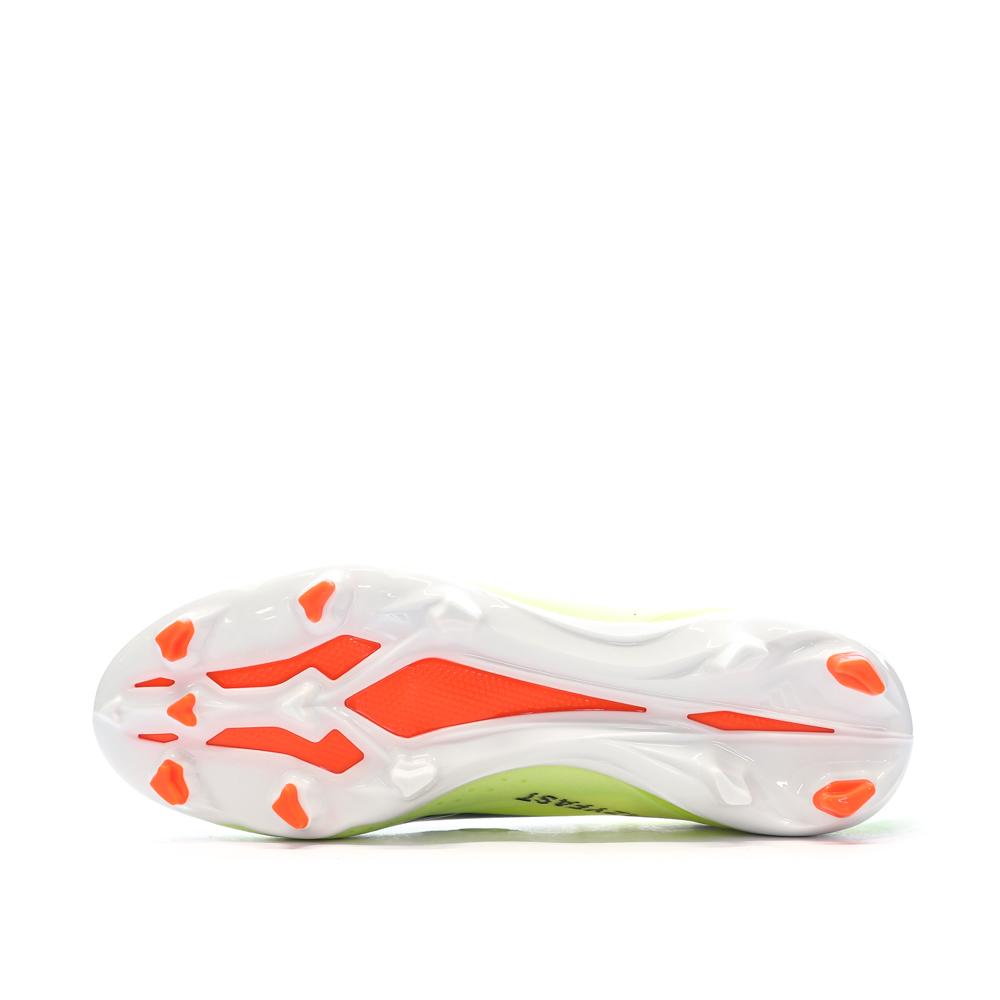 Crampons de Football Jaune Homme Adidas X Crazyfast League vue 5