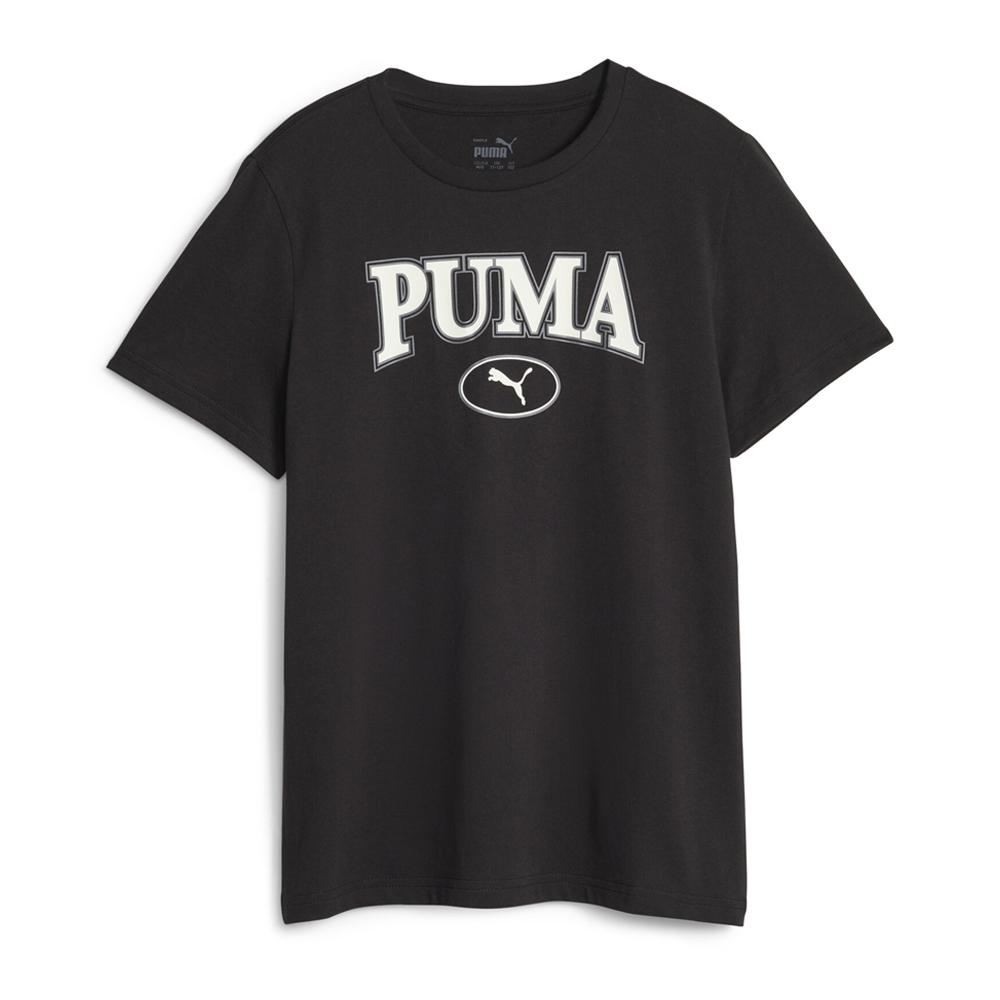 T-shirt Noir Garçon Puma Squad pas cher