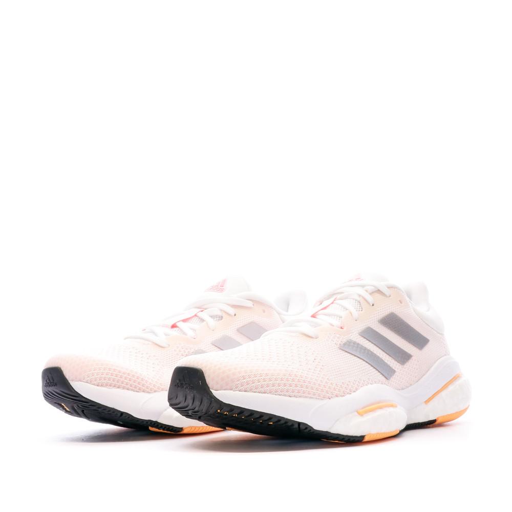 Chaussures de Running Rose Femme Adidas Solar Glide 5 vue 6