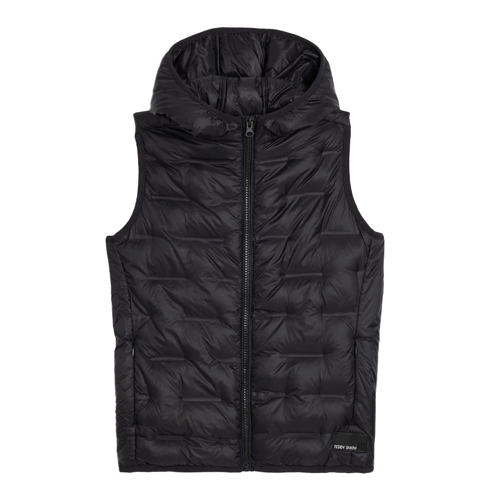 Doudoune Noir Garçon Teddy Smith Toran pas cher