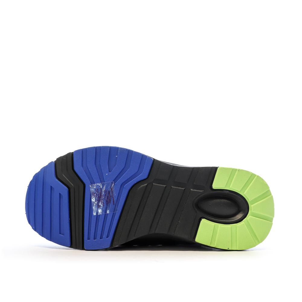 Baskets Noires/Bleu/Vert Garçon Kappa San Puerto vue 5