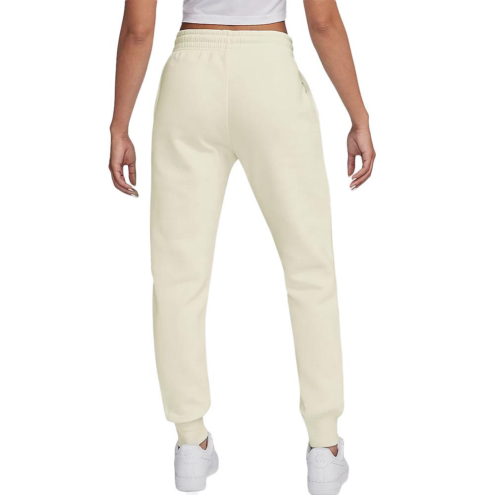 Jogging Écru Femme Nike Phoenix Fleece vue 2