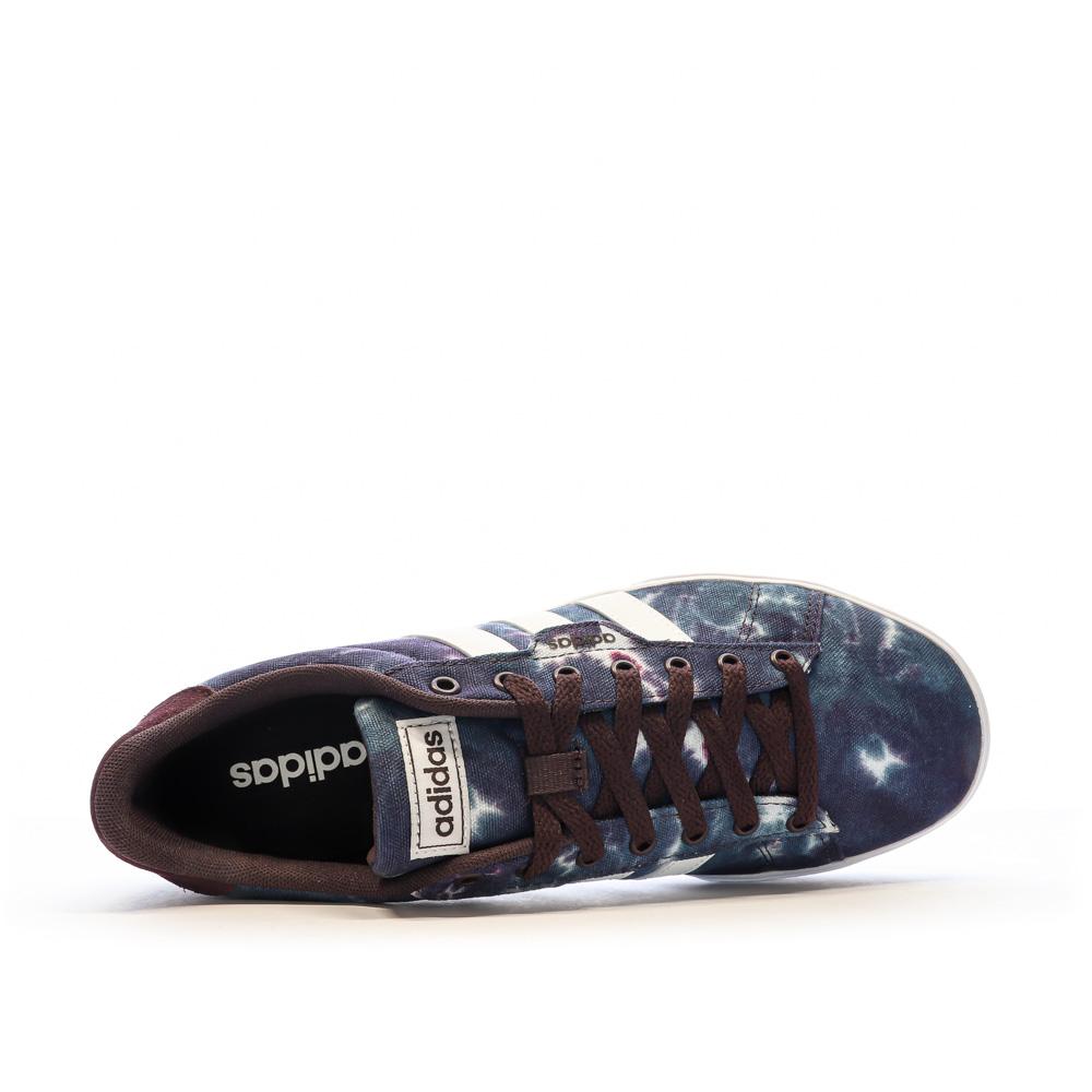 Baskets Marine/Bordeaux Homme Adidas Daily 3.0 vue 4