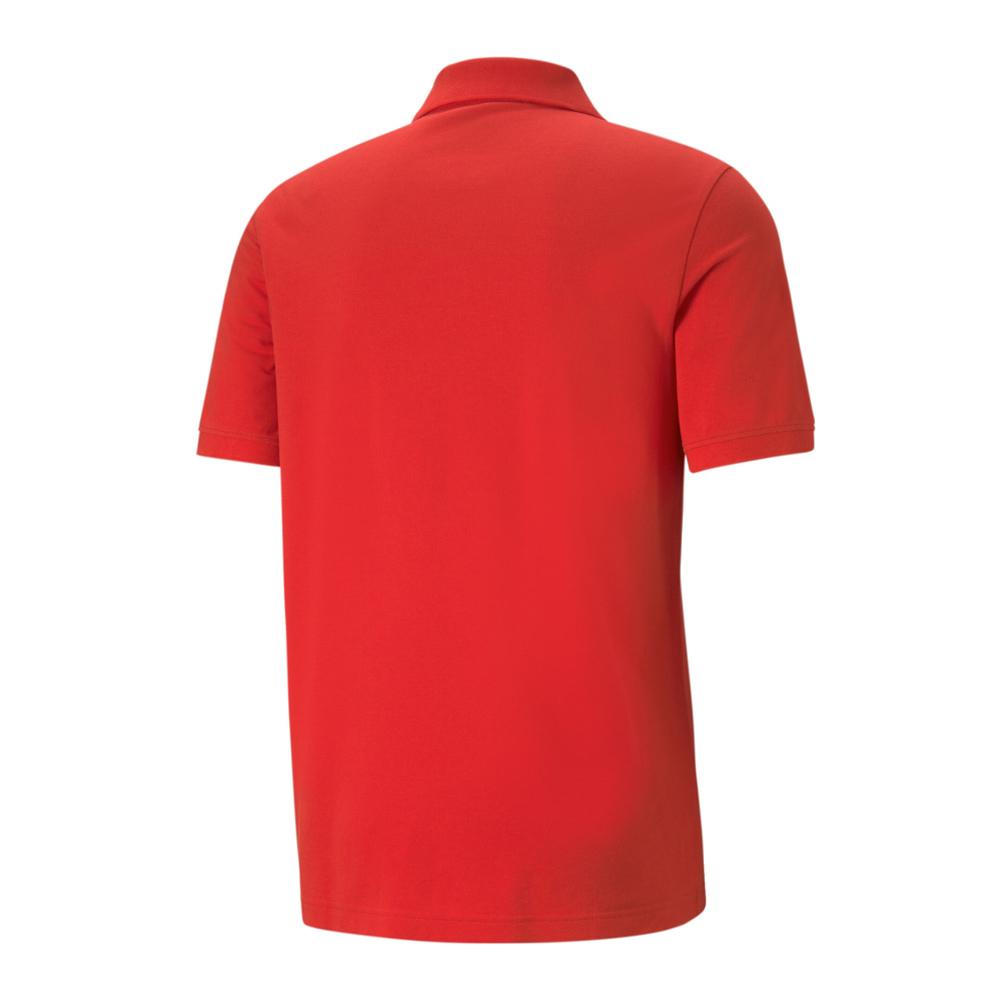 Polo Rouge Homme Puma Essential vue 2