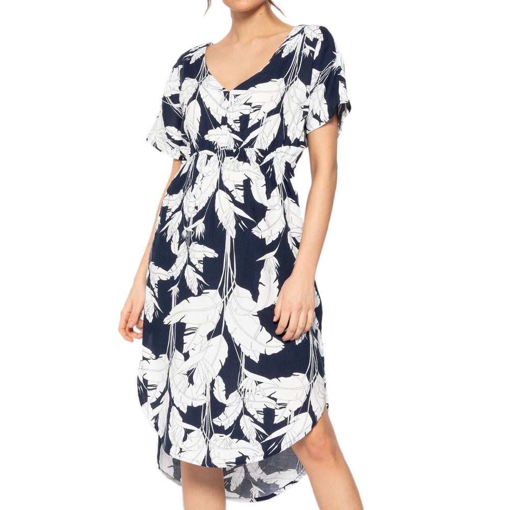 Robe à fleurs Bleu Femme Roxy Flamingo Shades pas cher