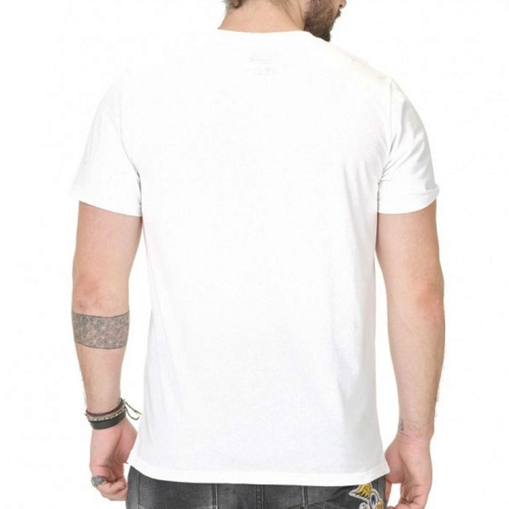 T-shirt Blanc Homme Von Dutch 945870 vue 2
