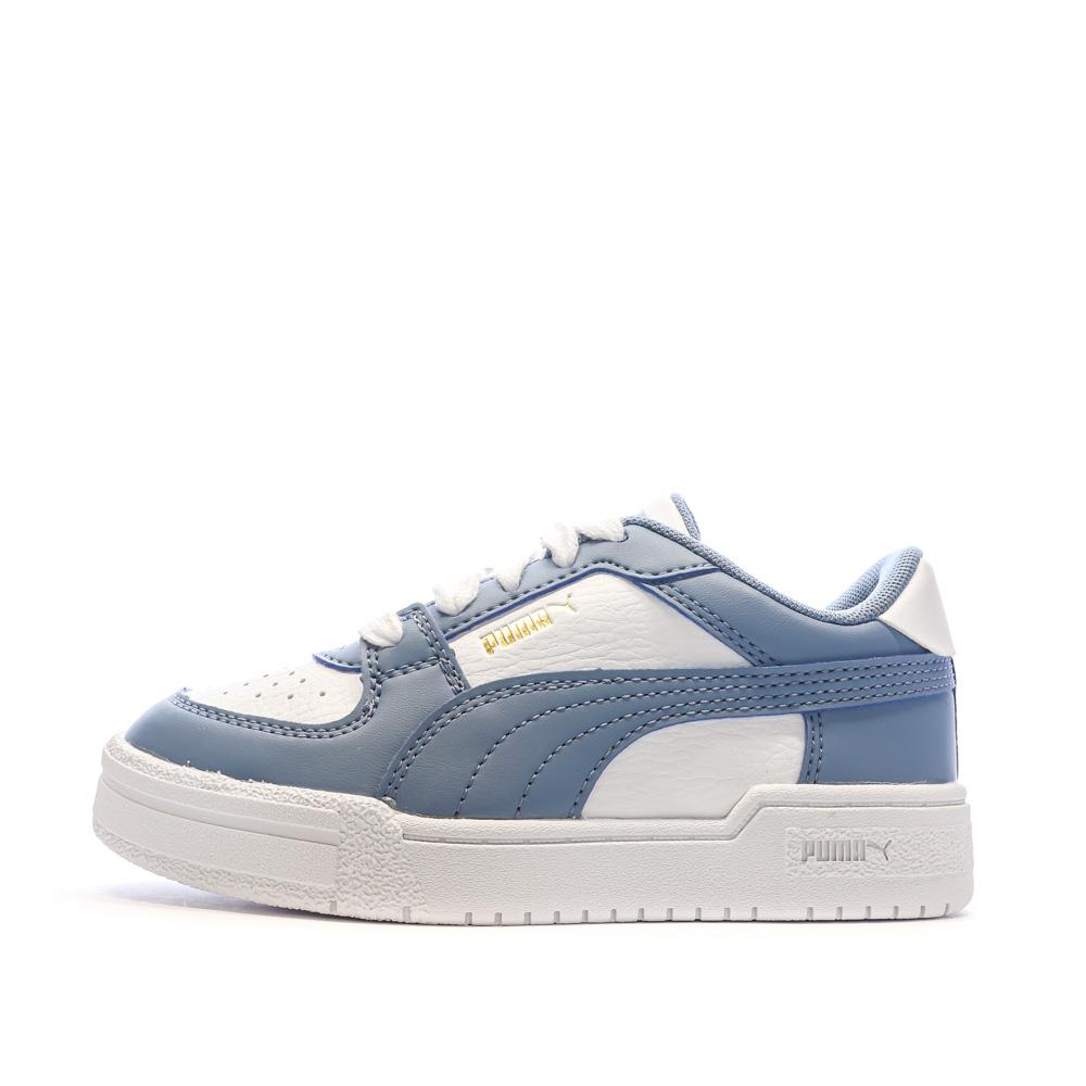 Baskets Blanche/Bleu Junior Puma Ca Pro Classic pas cher