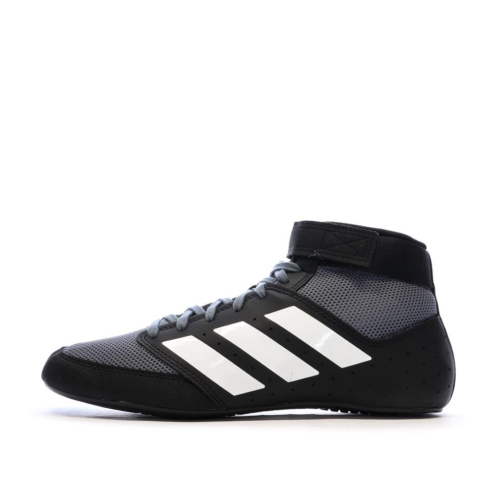 Chaussures de Boxe Noires Homme Adidas Mat Hog 2.0 pas cher