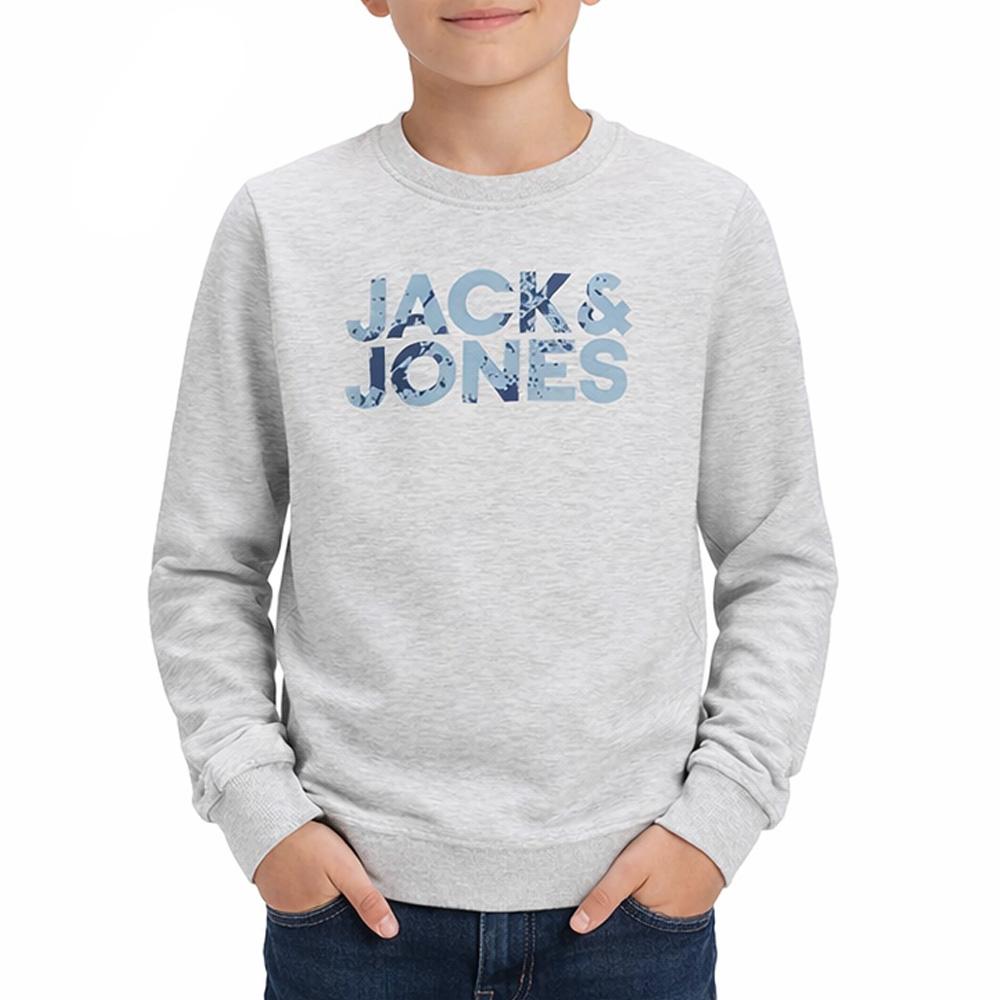 Sweat Gris Garçon Jack & Jones Splash pas cher